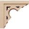 Ekena Millwork 10"W x 20"D x 20"H Classic Sheridan Rough Cedar Woodgrain TimberThane Corbel, Primed Tan CORUR10X20X20SHERCPR - alternate 4
